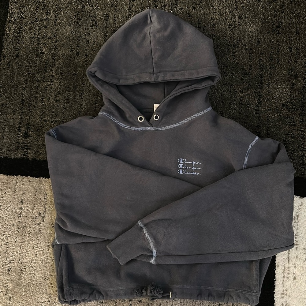 Cropped Champion Hoodie